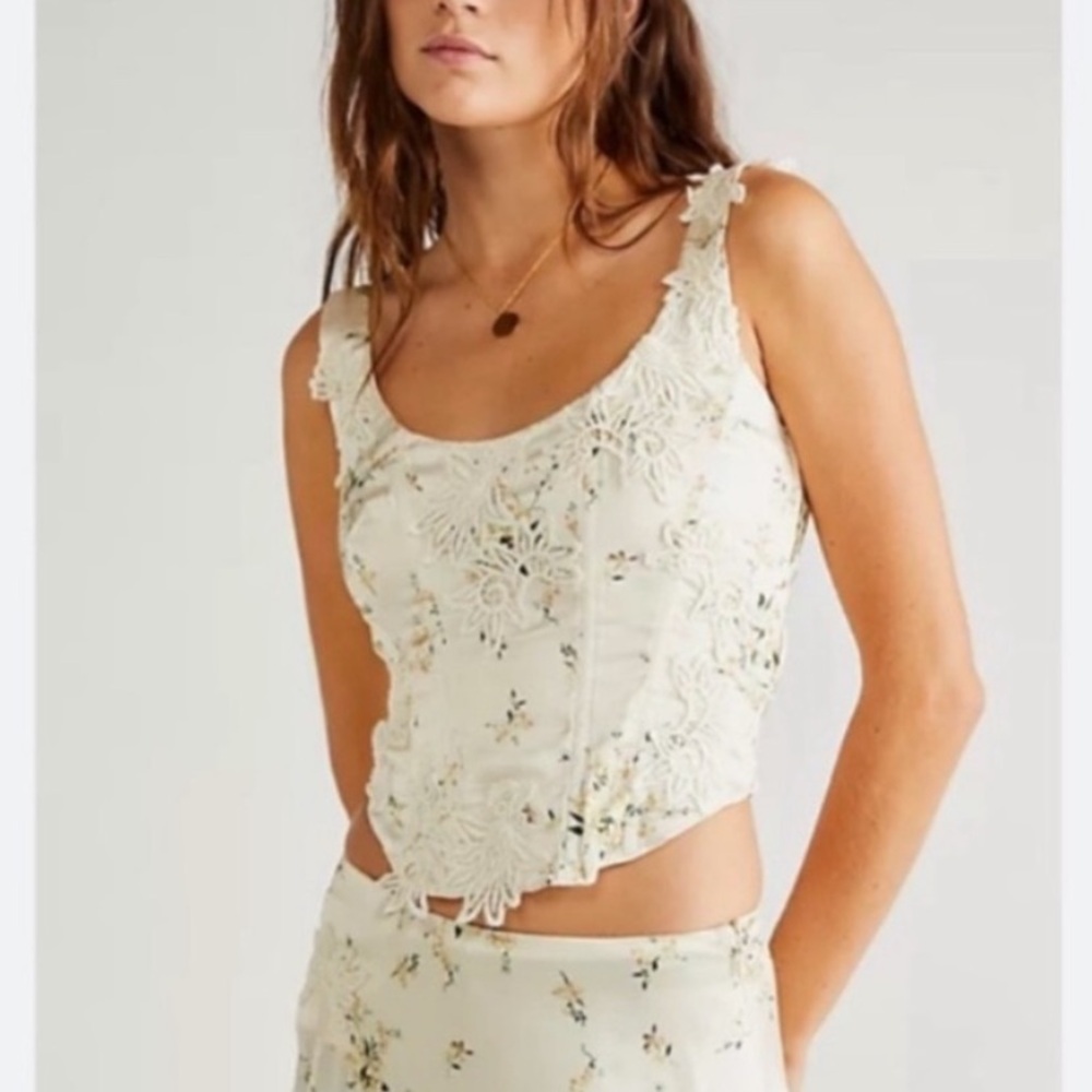 Loveshackfancy Mori Bustier